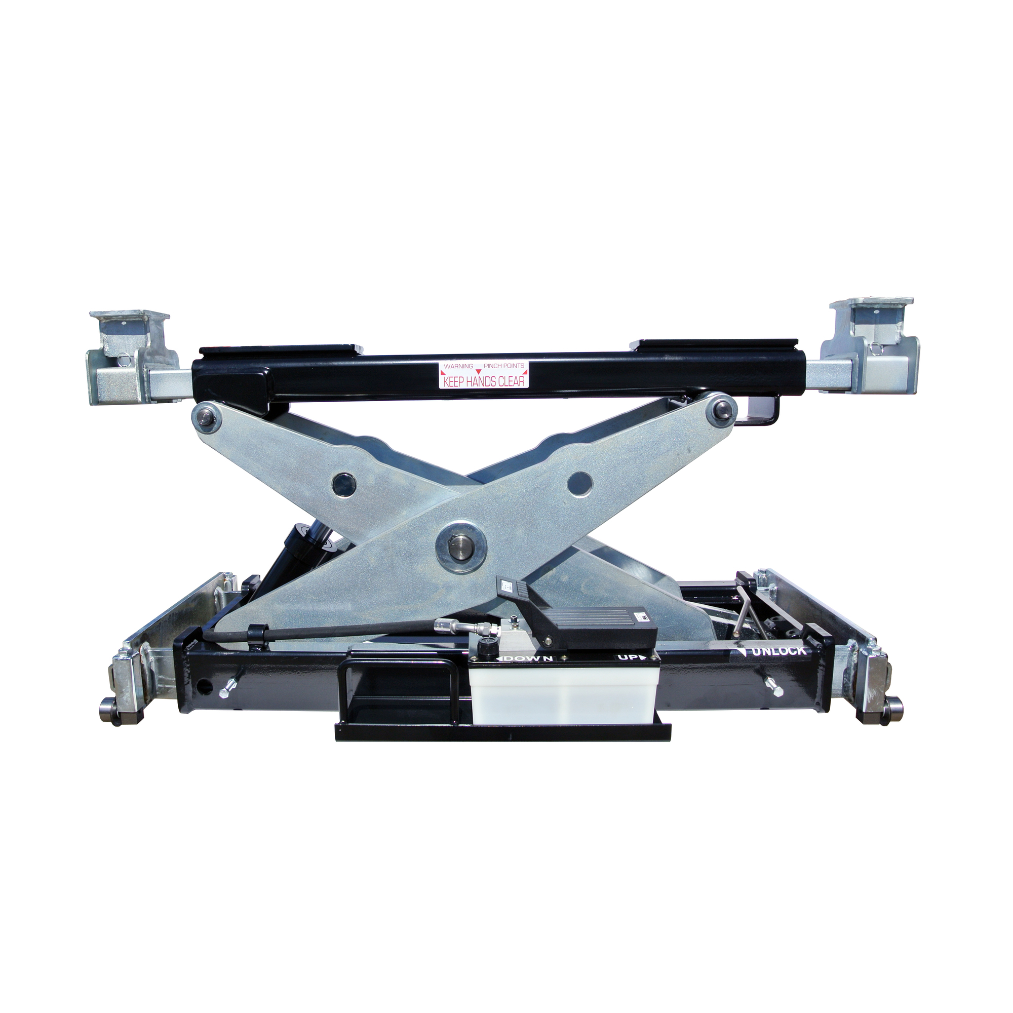 Stan Design Rolling Bridge Jack for Vehicle Lifts - 15000-Lb. Capacity, Heavy-Duty, Model# J15000H